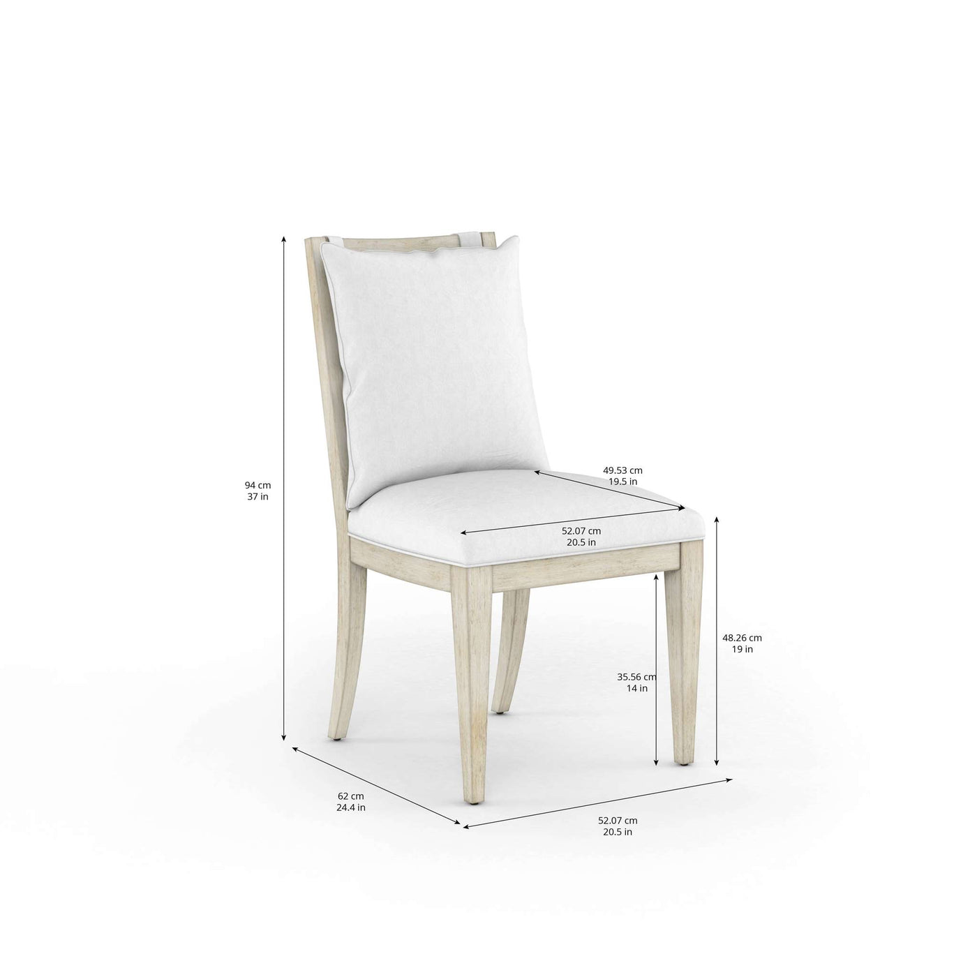 Cotiere Side Chair (Sold As Set Of 2)