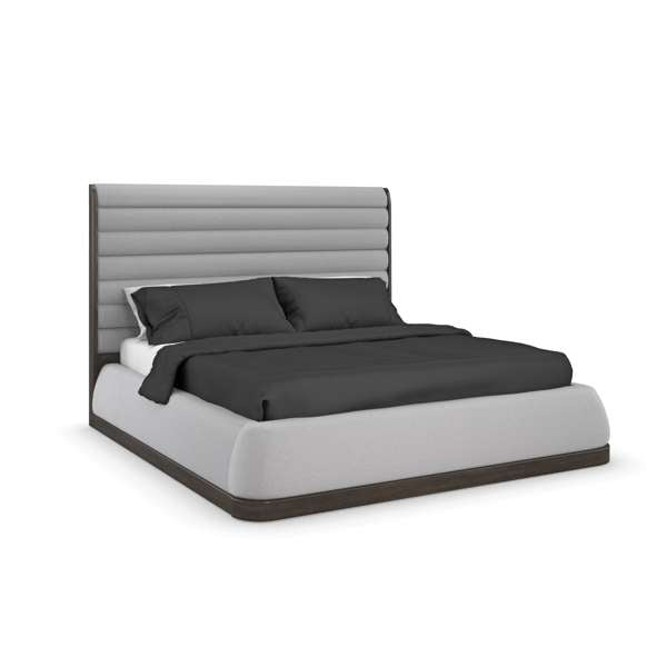 * La Moda Uph Panel Bed - King