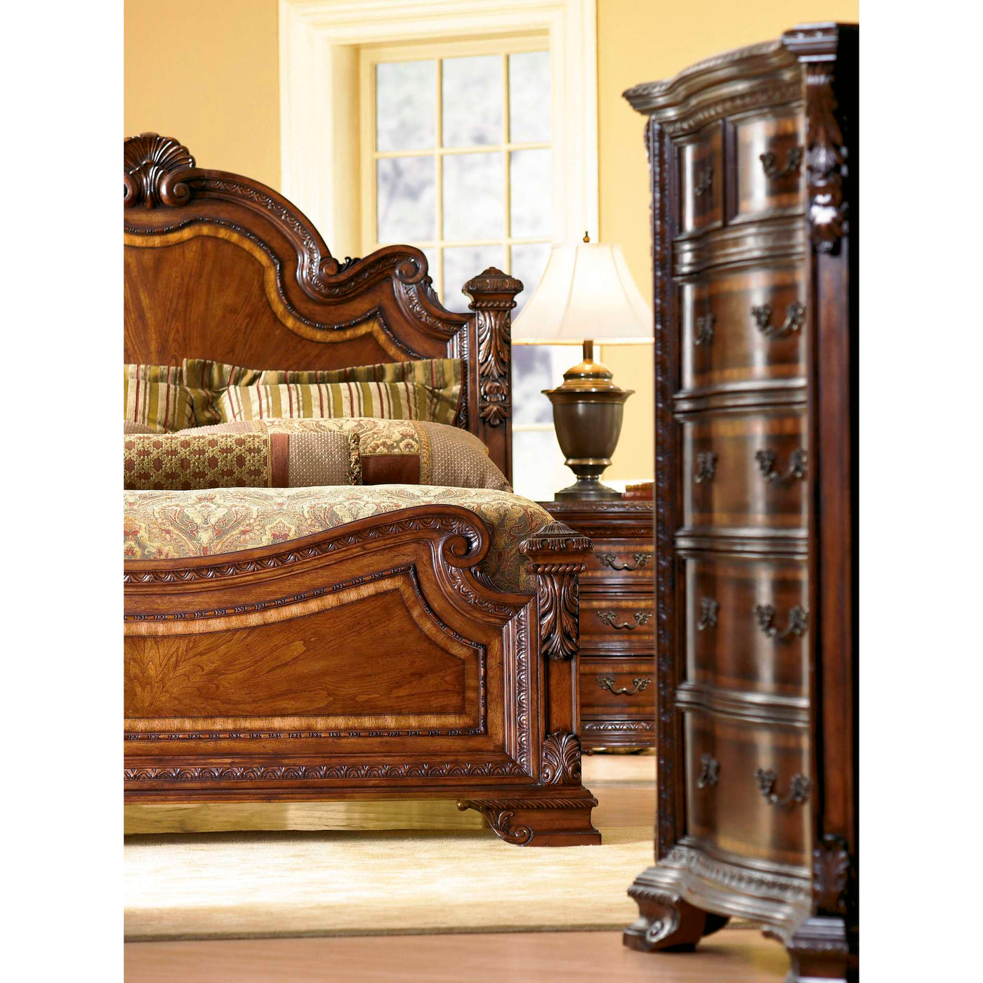 Old World California Estate Bed