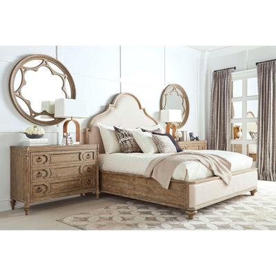 Architrave Upholstered  Panel Bed