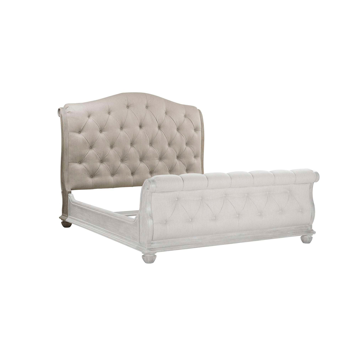 Shoals Queen Upholstered Tufted Sleigh Headboard