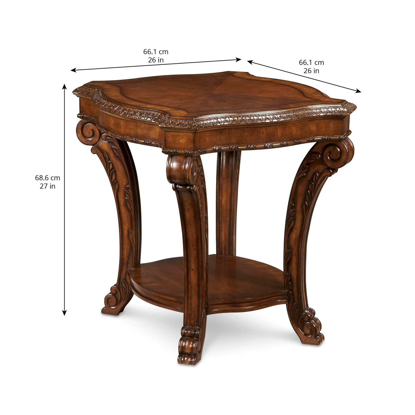 Old World End Table