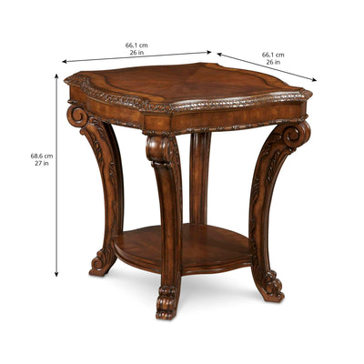 Old World End Table