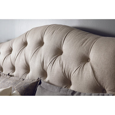 Shoals Queen Upholstered Tufted Sleigh Headboard