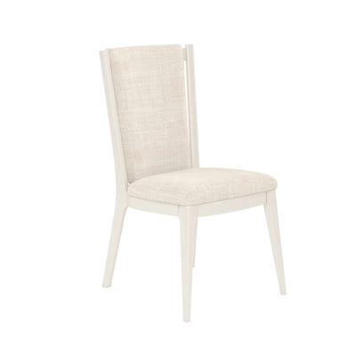 Blanc Upholstered Back Side Chair