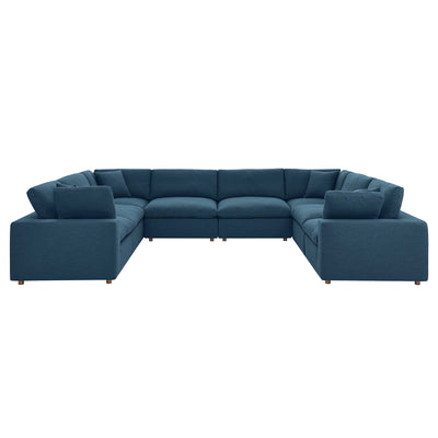 Commix Down Filled Overstuffed 8-Piece Sectional Sofa