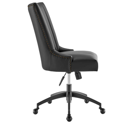 Empower Channel Tufted Vegan Leather Office Chair