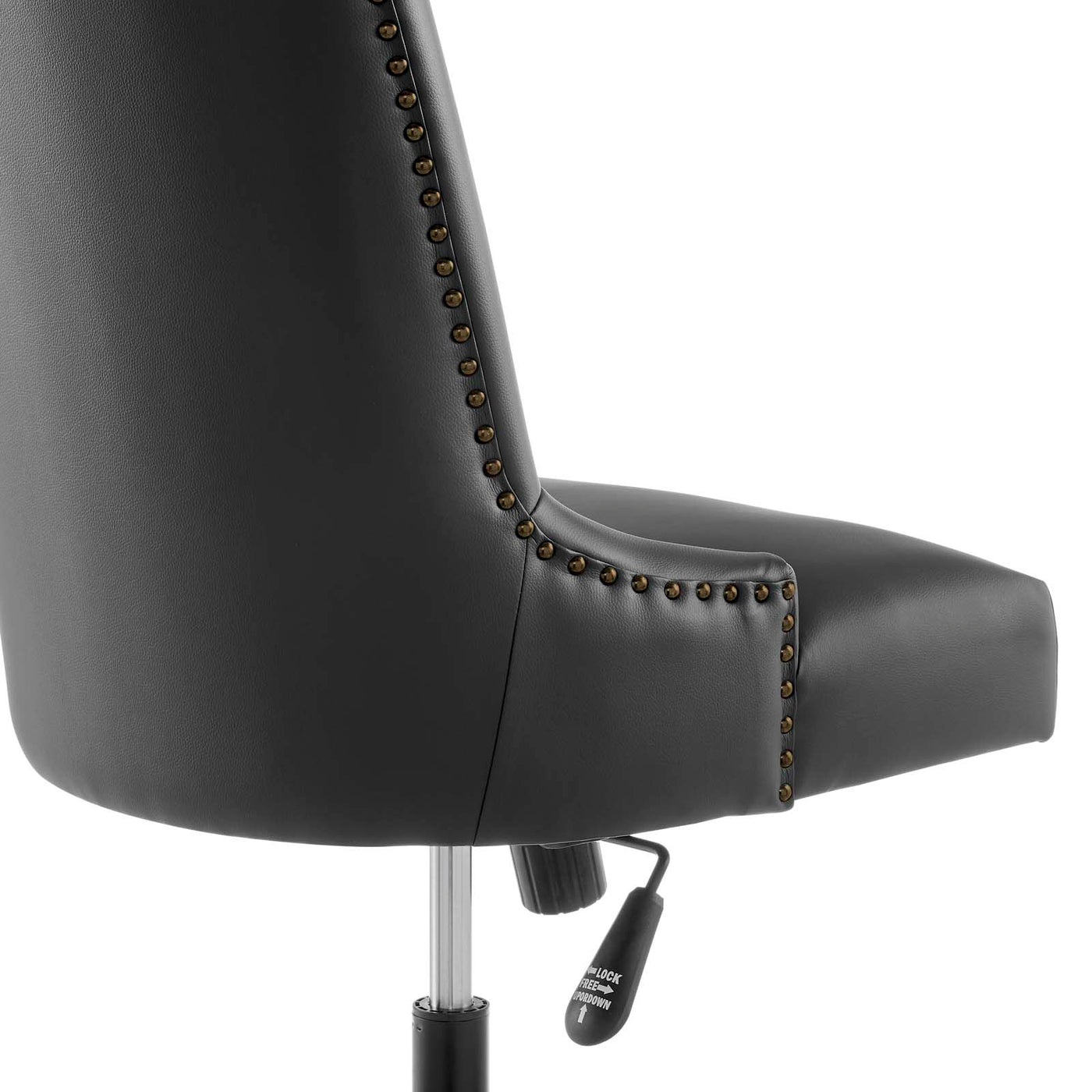 Empower Channel Tufted Vegan Leather Office Chair