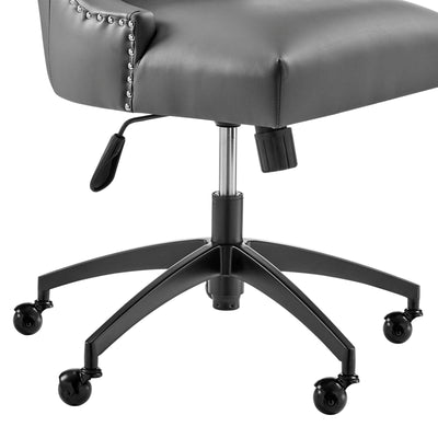 Empower Channel Tufted Vegan Leather Office Chair