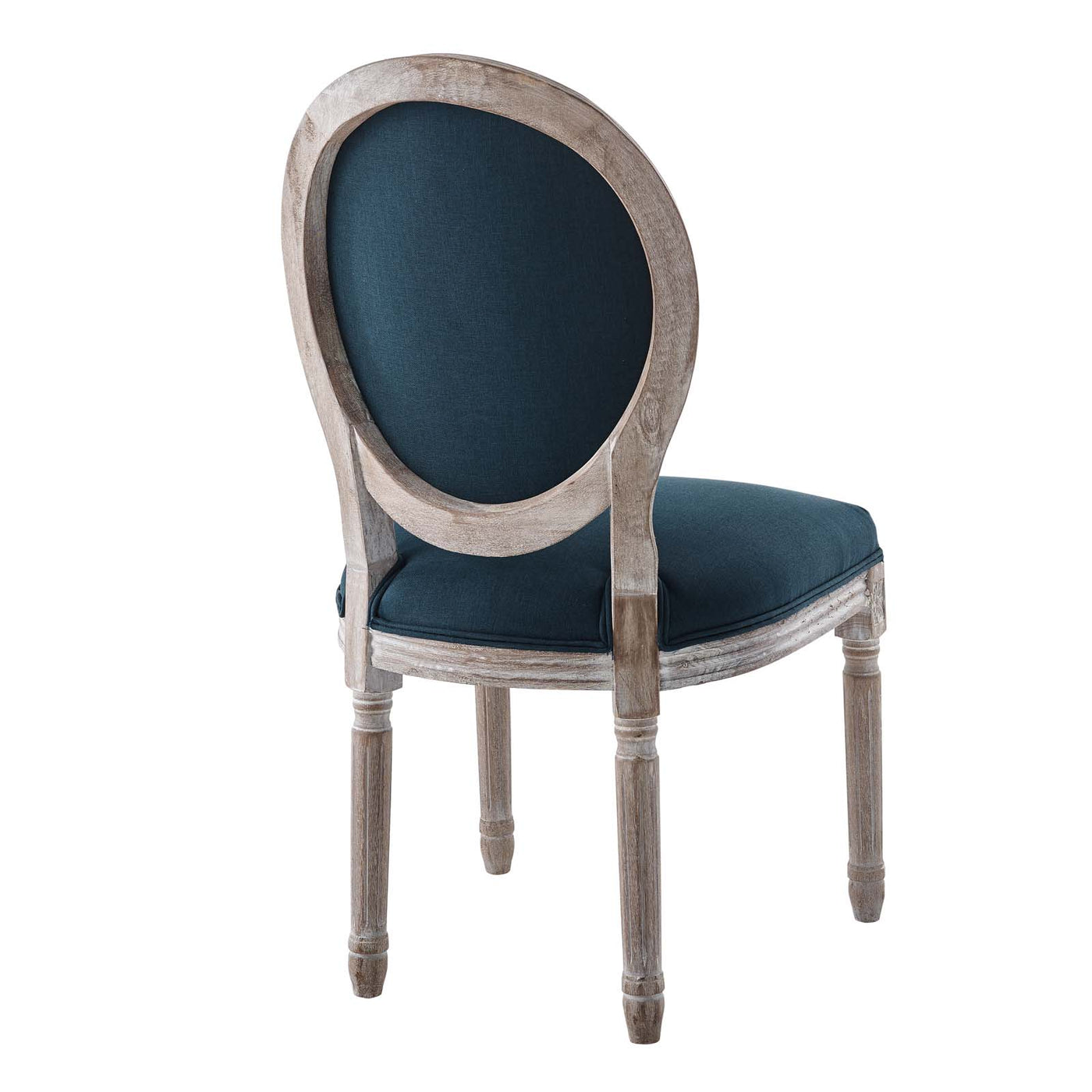 Arise Vintage French Upholstered Fabric Dining Side Chair