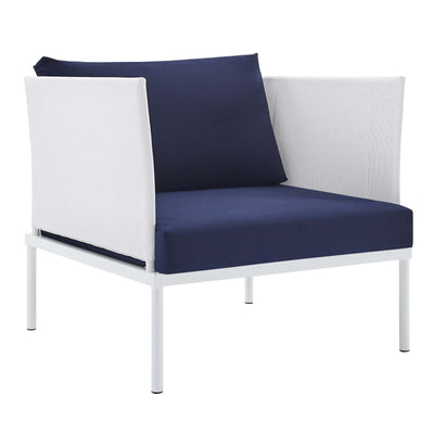 Harmony 10-Piece  Sunbrella® Outdoor Patio Aluminum Sectional Sofa Set