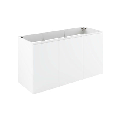 Vitality 48" Wall-Mount Bathroom Vanity (Sink Basin Not Included)